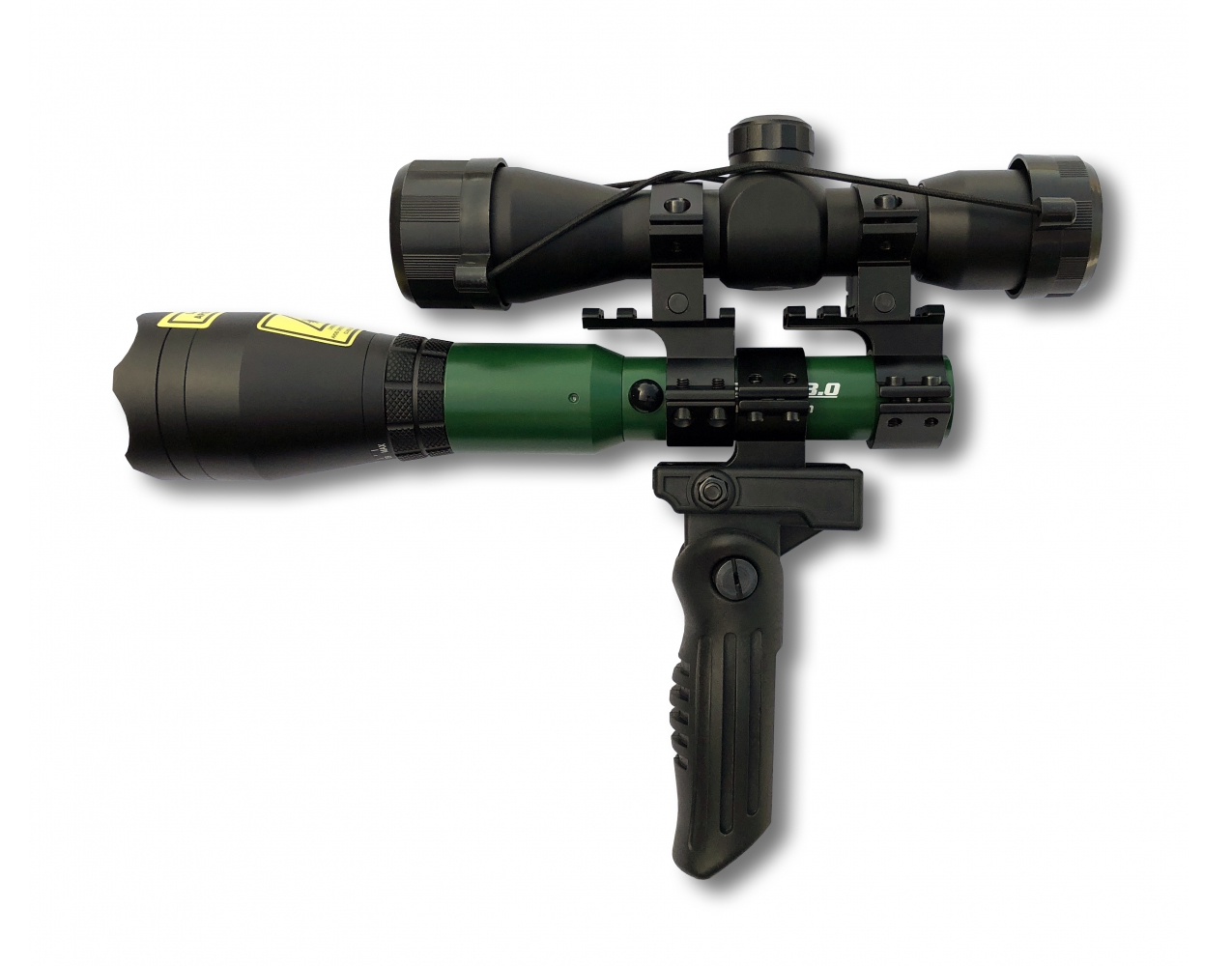 Vogelabwehr Laser PLUS mit Zielfernrohr und Handgriff Vogelabwehr Laser PLUS mit Zielfernrohr und Handgriff