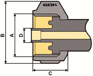 Purivox Gasdruckregler KLF Zeichnung