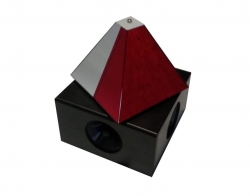 Purivox rotierende Spiegelpyramide mit Sound